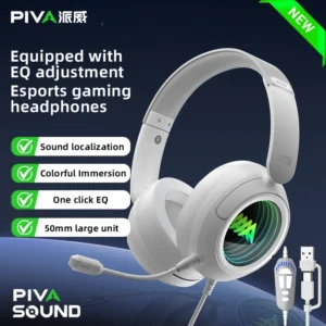 USB Type-C Gaming Headset with 50mm Drivers