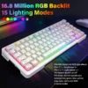 75% Tri-Mode Hot-Swap Mechanical Keyboard