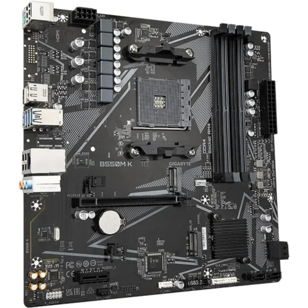 S5b9df5c1bfdf409b9641e38a289e7c52a.webp B550M AM4 Micro-ATX Motherboard with Dual M.2