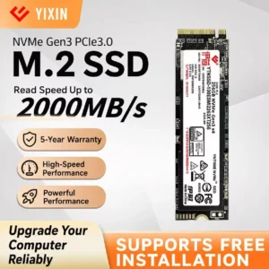 NVMe M.2 SSD PCIe 3.0 for Laptop & Desktop
