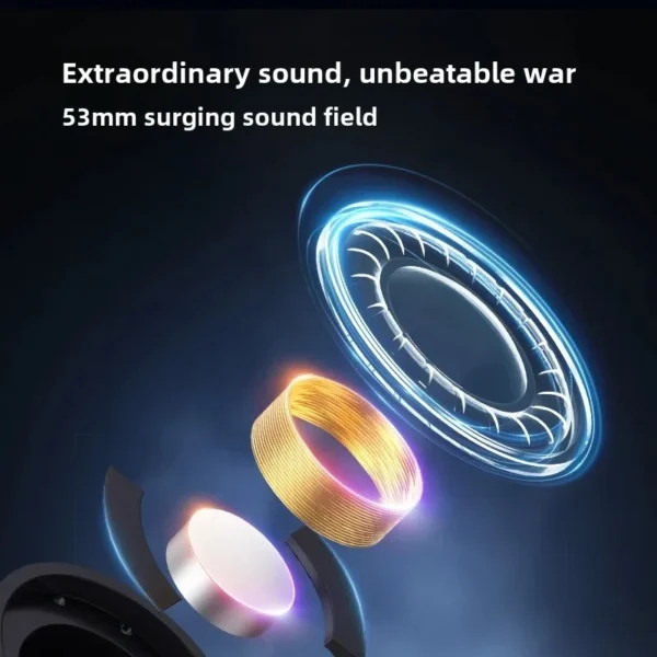 Four-Mode Wireless Gaming Headset with ANC