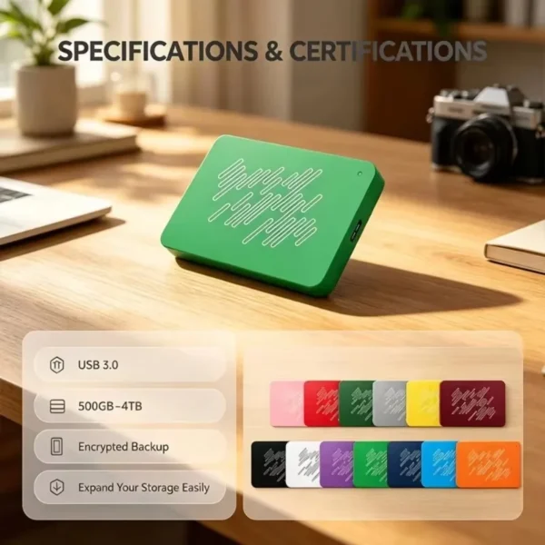 Portable USB 3.0 External SSD