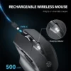 Silent Rechargeable Dual-Mode Wireless Mouse
