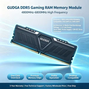 DDR5 Desktop RAM with Aluminium Heatsink